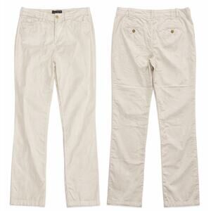 🎉 3 FOR $15 BDAY SALE Lauren Ralph Lauren White Slacks Women’s 8P Petite